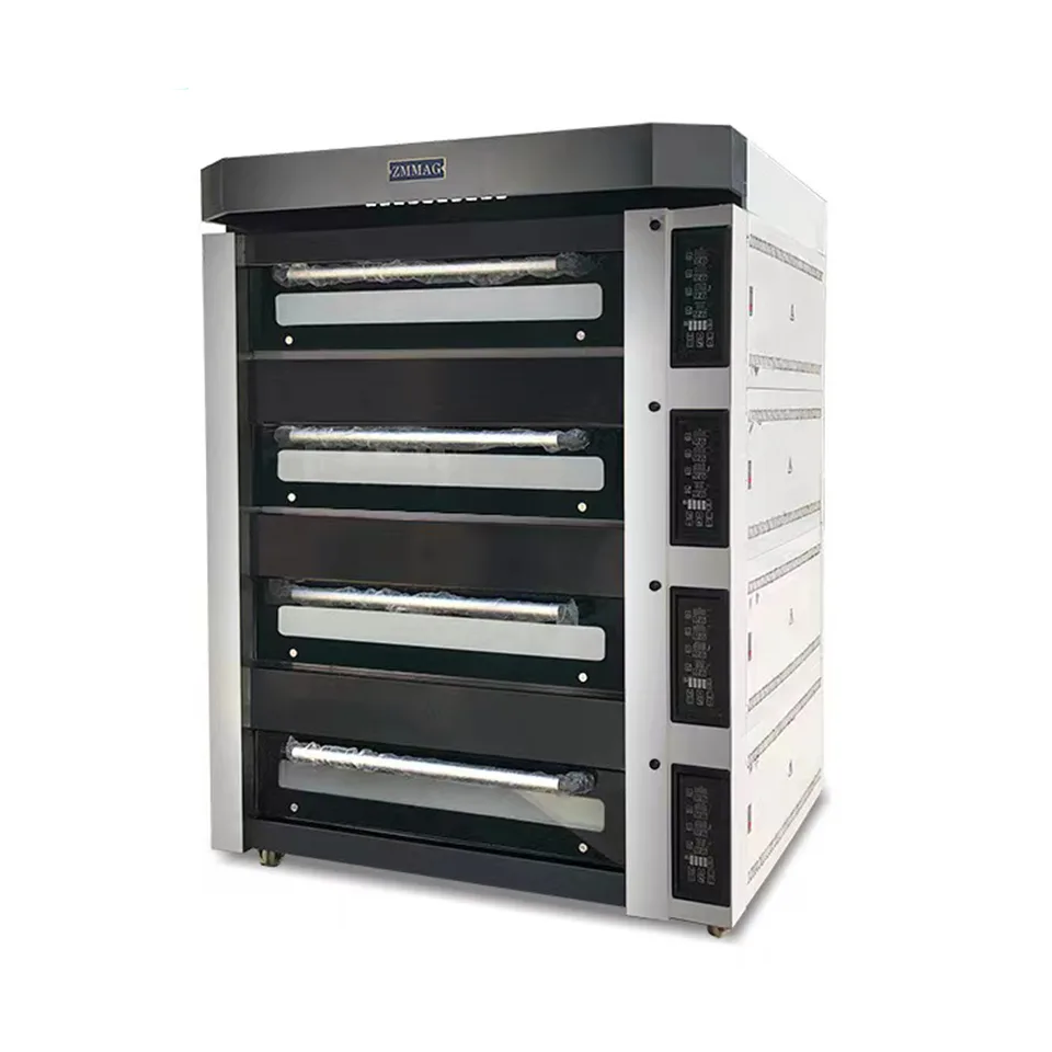 6 Tray Deluxe Gas Deck Oven with Independent Tier Control