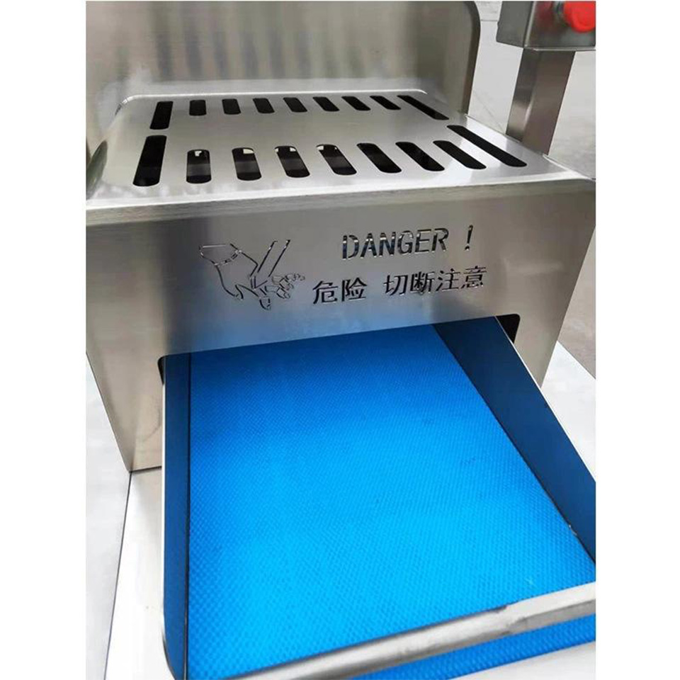 Mesin Pemotong Dadu Daging dan Ayam BB300 400kg/j Lebar Potongan 230mm Keluli Tahan Karat